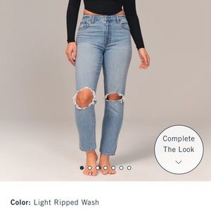 Abercrombie & Fitch Mom Jeans
